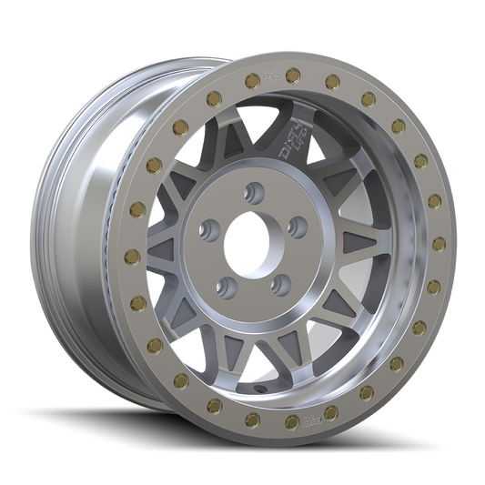 ~(40 lbs. 19X19X10)~ ROADKILL RACE (9302) MACHINED BEADLOCK 17X9 5-127 -14MM 71.5MM
