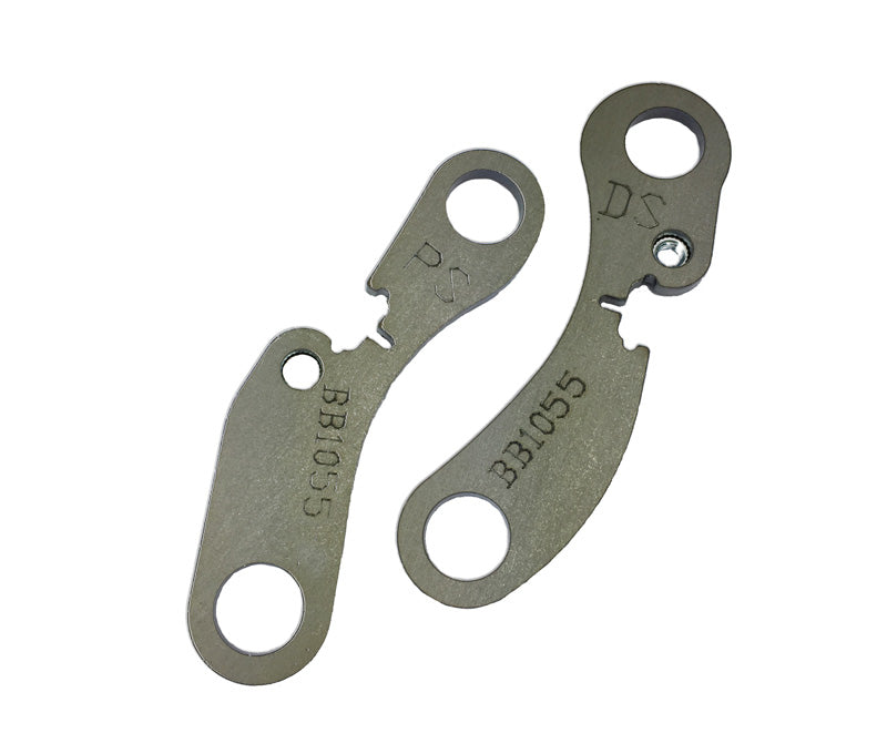 Artec 2007-2018 Jeep JK JKU JK 1 Ton Sterling ABS Mounting Plates (1999 - 2004 SuperDuty) (pair driver   passenger side) BB1055