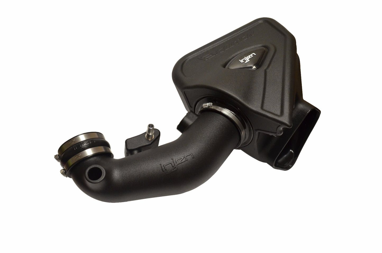 ~(12 lbs. 28X17X13)~ Durable rotomolded polyethylene one piece enclosed air box with tube comes with a patented SuperNano-Web dry filter that Twist Locks (Patent Pending) into air box for an air tight seal the housing includes a Black Badge and the bigges