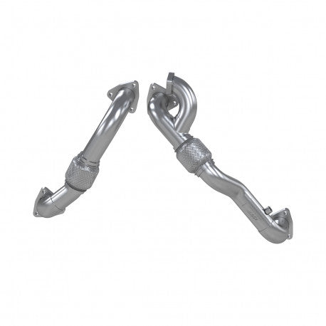 ~(11.6 lbs. 21X13X7)~ 2008-2010 Ford F250/350/450 6.4L Powerstroke Aluminized Steel Pipe Turbo Kit Carb EO # D-763-3