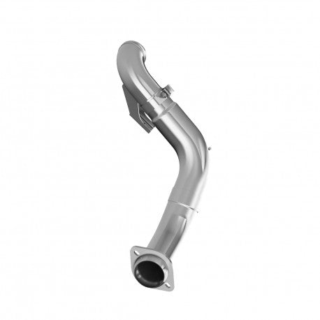 ~(15 lbs. 36X11X6)~ 2015-2016 Ford 6.7L Powerstroke - Non Cab and Chassis Only Aluminized Steel 4in Turbo Down Pipe