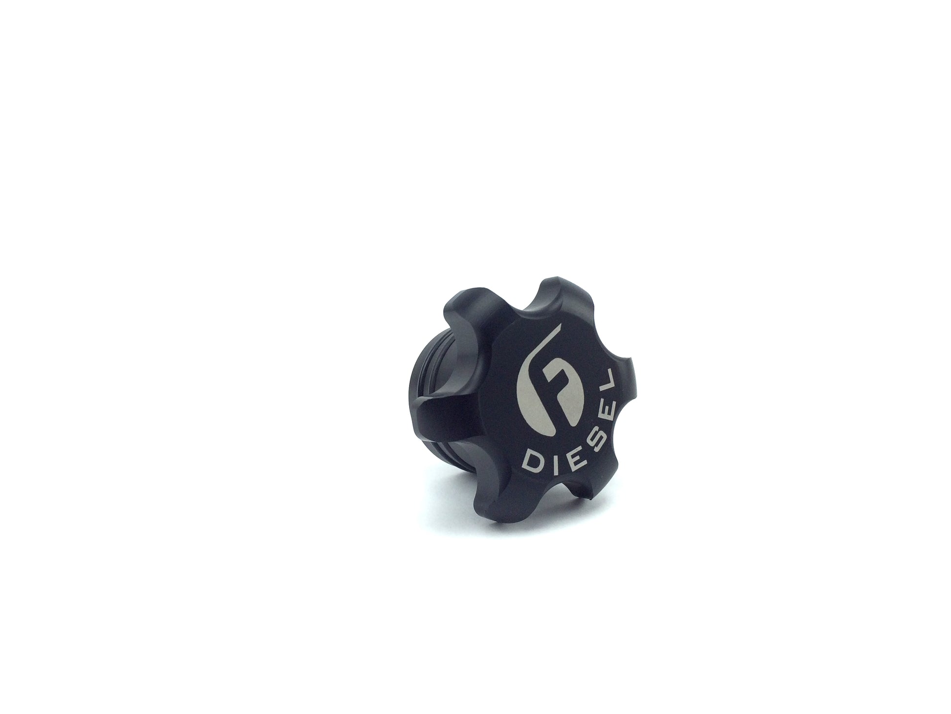 Fleece Performance Black Anodized Billet Fuel Cap for 2013-2018 Cummins