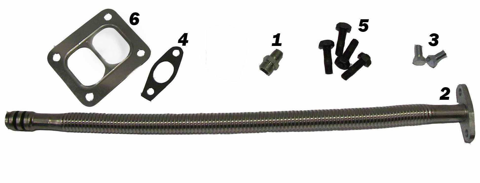 Cummins S300-S400 Turbo Installation Kit (2003-2007)