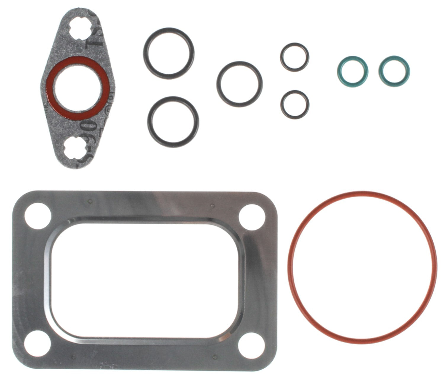 ~(0.2 lbs. 5X4X1)~ Cummins 6.7L Turbocharger Mounting Set for Dodge Truck 2007-2010