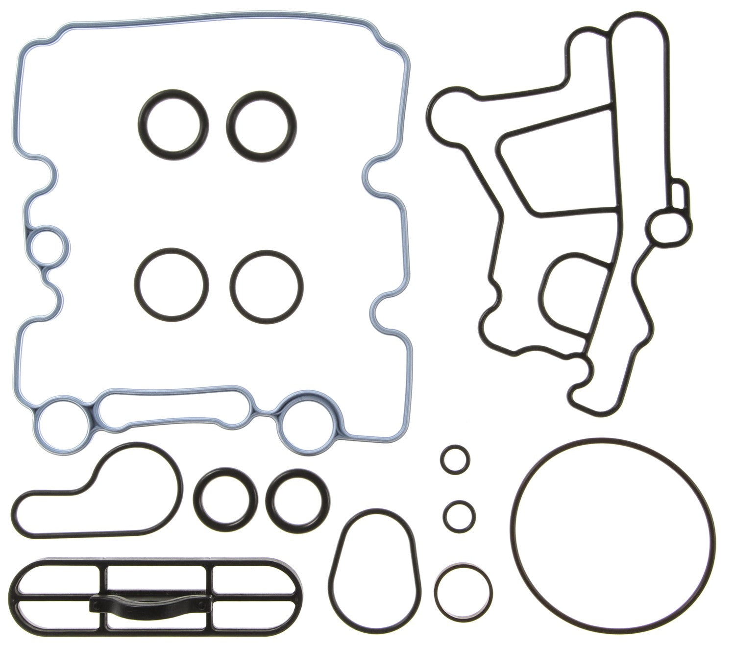 ~(0.4 lbs. 8X7X2)~ FORD-TRUCK 363 CID (6.0L) POWERSTROKE (2003-2010) OIL COOLER GASKET SET