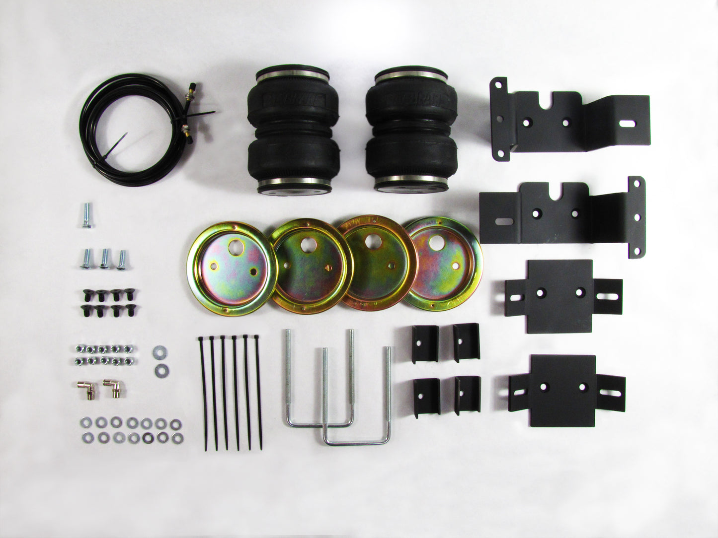 ~(28 lbs. 18X17X10)~ Heavy Duty Rear Air Suspension Kit For 07-18 Silverado/Sierra 1500 2WD/4WD Pacbrake