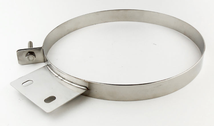 ~(2 lbs. 6X6X1)~ STACK CLAMP STAINLESS 6IN