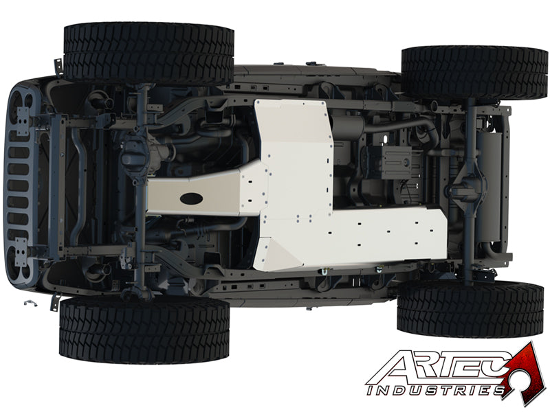 Artec 2007-2018 Jeep JK JKU JK UNDER ARMOR - Four door Bellypan KIT Model Year: 2012-2018 JK1010