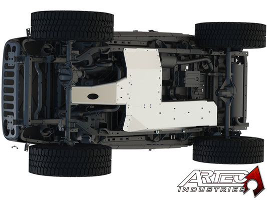 Artec 2007-2018 Jeep JK JKU JK UNDER ARMOR - Four door Bellypan KIT Model Year: 2012-2018 JK1010