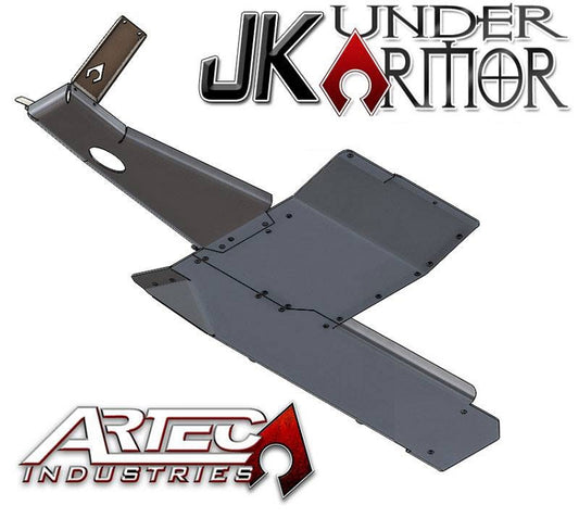 Artec 2007-2018 Jeep JK JKU JK UNDER ARMOR - Two door Bellypan KIT  Model Year: 2012-2016 JK1020
