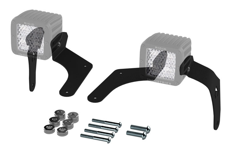 Artec 2018-2023 Jeep JL JT Sahara Sport Rubicon JLU Eco Diesel     JL A-pillar Single LED Cube Light Mount JL5605
