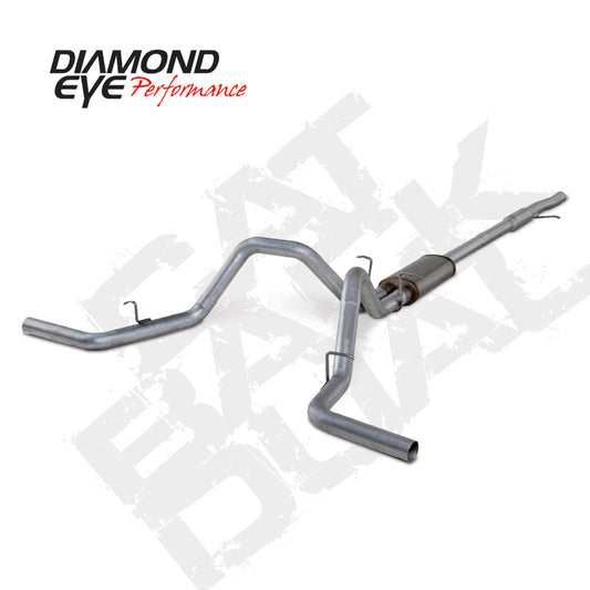 ~(75 lbs. 52X21X13)~ Exhaust System Kit 2014 CHEVY 4.8L and 5.3l V8 1500 3 CAT BACK DUAL 409 STAINLESS