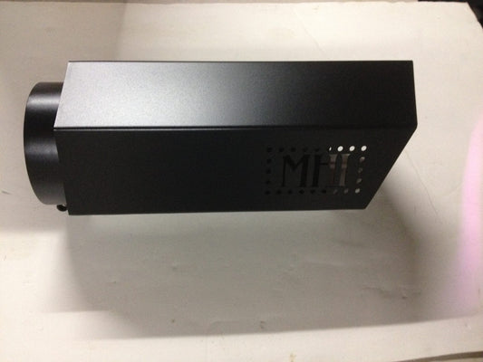***Discontinued******Discontinued***~(3 lbs. 8X6X6)~ Diesel Exhaust Tip: Heat Treated Black Coating Angle Cut Hexagon Shape Air Ventilation w/Laser Cut Badge 5 Inlet 6 Outlet Meets 2008 - 2011 DPF equiped trucks