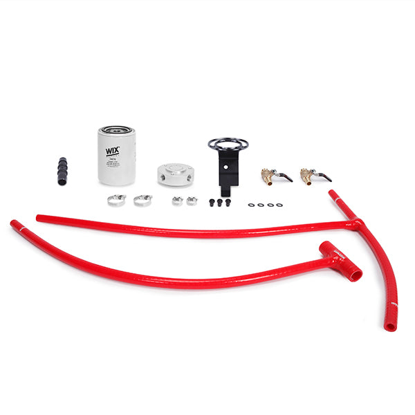 Ford 6.0L Powerstroke Coolant Filter Kit  2003-2007  Red