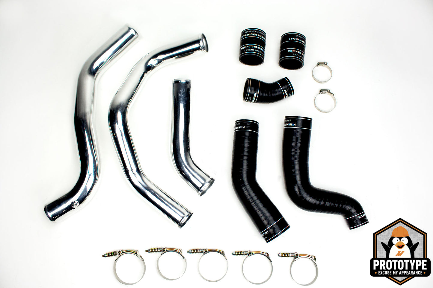 Ford F-150 3.5L EcoBoost Hot-Side Intercooler Pipe Kit  2011-2014  Polished