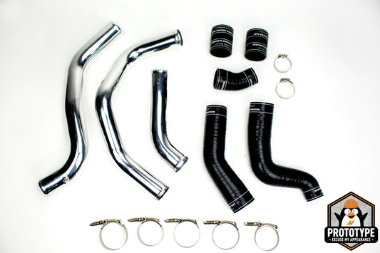 Ford F-150 3.5L EcoBoost Hot-Side Intercooler Pipe Kit  2011-2014  Polished
