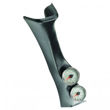 ~(3.1 lbs. 34X7X5)~ DIESEL GAUGE KIT A-PILLAR FORD 08-10 BOOST/EGT 60PSI/2000degree F SLVR SPEK-PRO