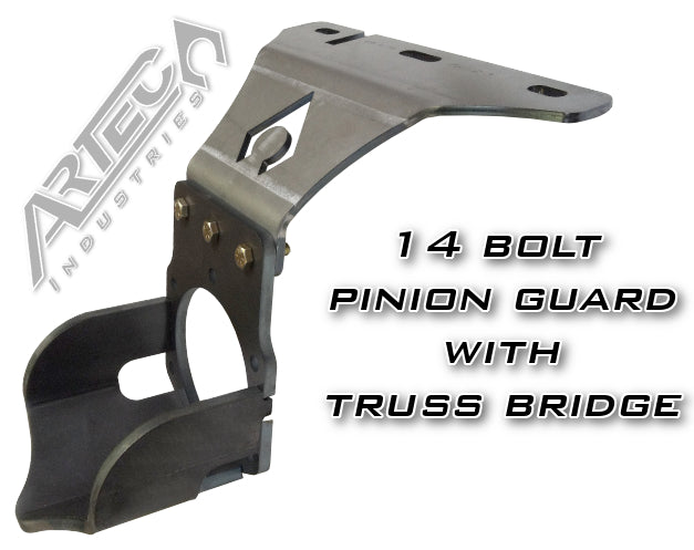 Artec 1970-2010 Chevrolet   GMC K30 K20 2500 3500        14 bolt Pinion Guard With Truss Bridge (LOW) PG1403