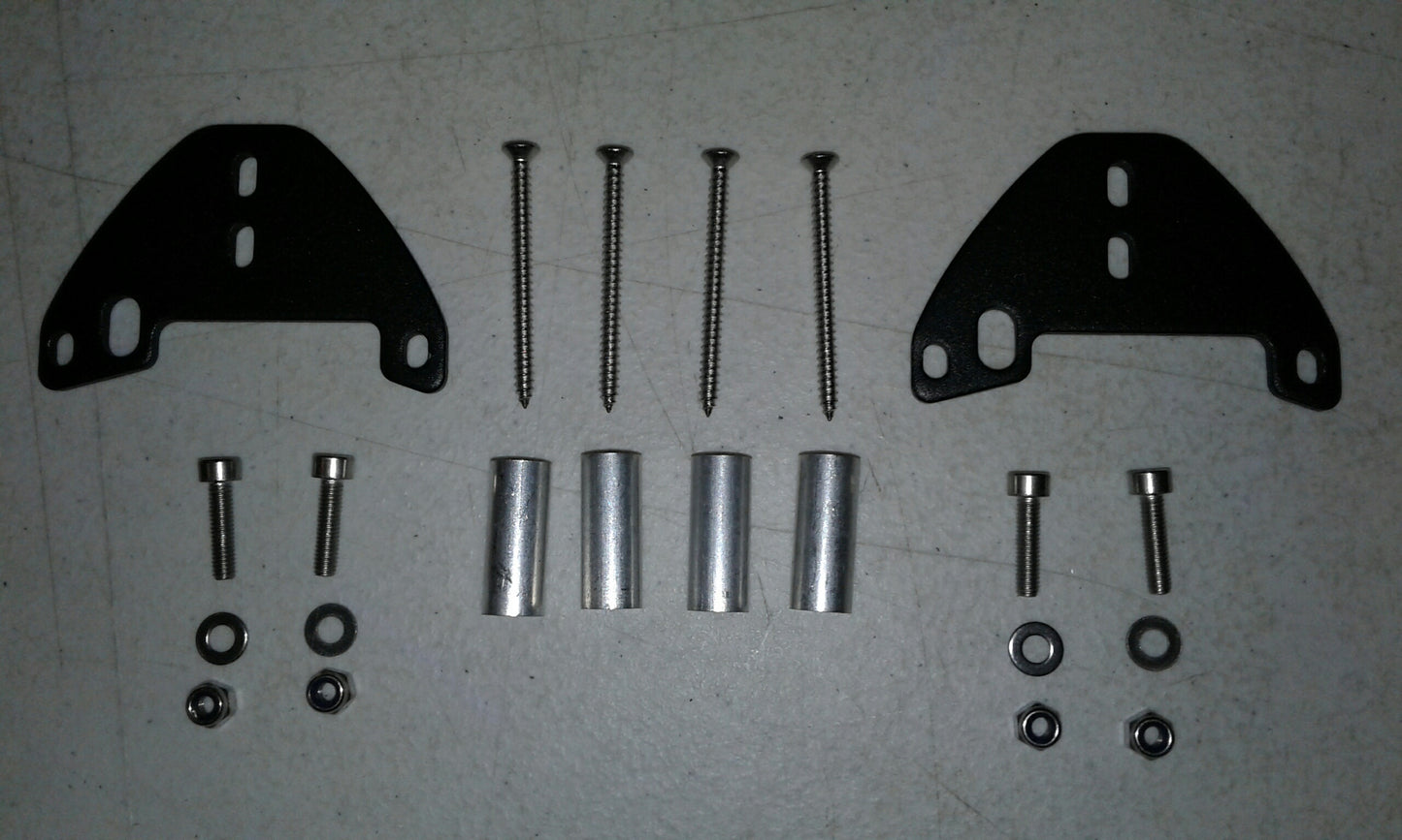 ~(1 lbs. 3X2X1)~ JL Sport Fog Brackets (pair)