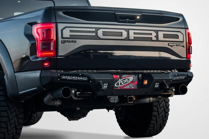 Addictive Desert Designs Honey Badger Rear Bumper Fits 2017-2020 Ford F-150