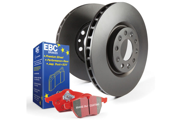 ~(40 lbs. 15X15X15)~ S12 Rear Kits Redstuff and RK Rotors - Auto Version of S14 Rear Kits Save 15% over cost of buying separate parts with this quality pad and rotor kit which includes pads rotors pads rotors and caliper lube. If you drive a muscle car or