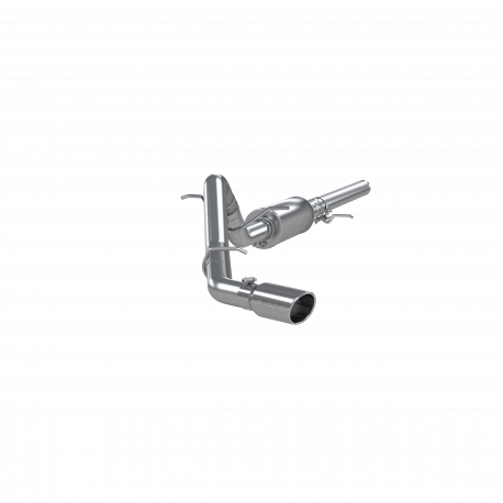 ~(48 lbs. 46X16X12)~ 2014-2018 Chevrolet/GMC 1500 Silverado/ Sierra 4.3L V6 5.3L V8 Aluminized Steel 3in Cat Back Single Side Exit