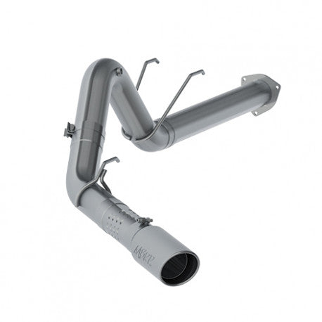 ~(42 lbs. 46X16X12)~ 2017-2020 Ford F-250/350/450 6.7L T409 Stainless Steel 4in Filter Back Single