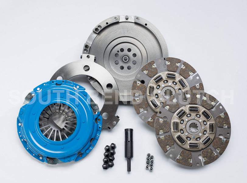 Organic Street Dual Disc 550hp 1100 torque 2001 thru Sept. 2005 6.6 LLY AND LB7 (Clutch Kits do NOT fit OEM Flywheel)