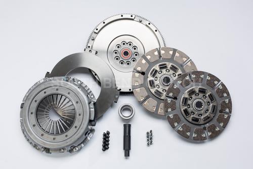 Organic Ceramic Dual Disc 650hp  1300 torque 04-07 6.0L Ford Power Stroke 6 speed trans.