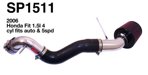 Tuned air intake system with silicone heat-resistant intake tube