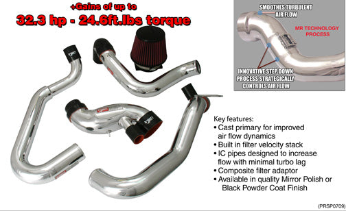 ~(17 lbs. 36X14X9)~ Tuned cast Aluminum Intake System w/ Full Intercooler Piping