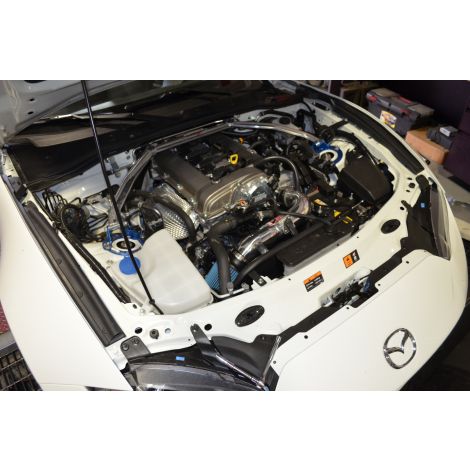 ~(15 lbs. 26X13X9)~ Tuned air intake system with MR Tech. SuperNano Web dry filter and functional heat shield