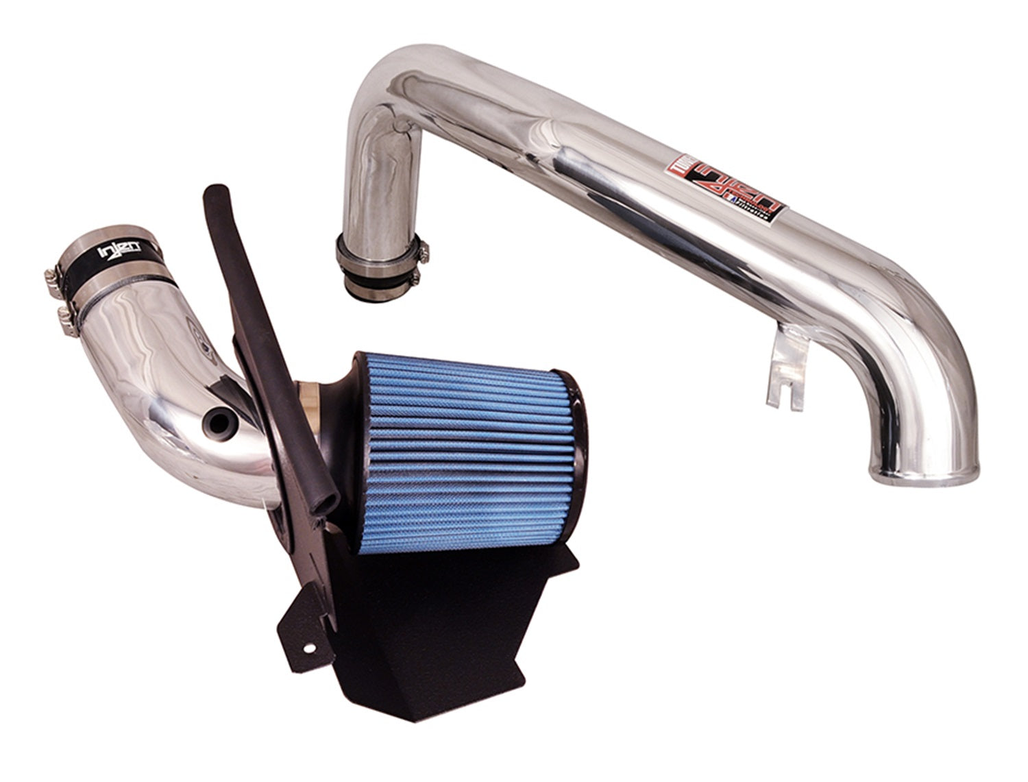 Tuned air intake with MR Tech. Super-Nano Web dry filter and heat shield