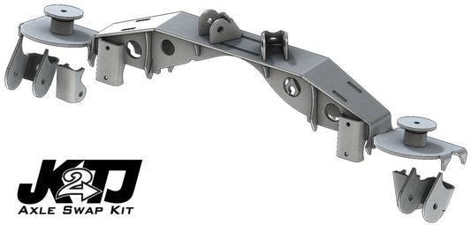 Artec 1993-2006 Jeep TJ LJ ZJ XJ        JK2TJ Triangulated Swap Kit with Truss - 2.63 in   OEM TJ4424