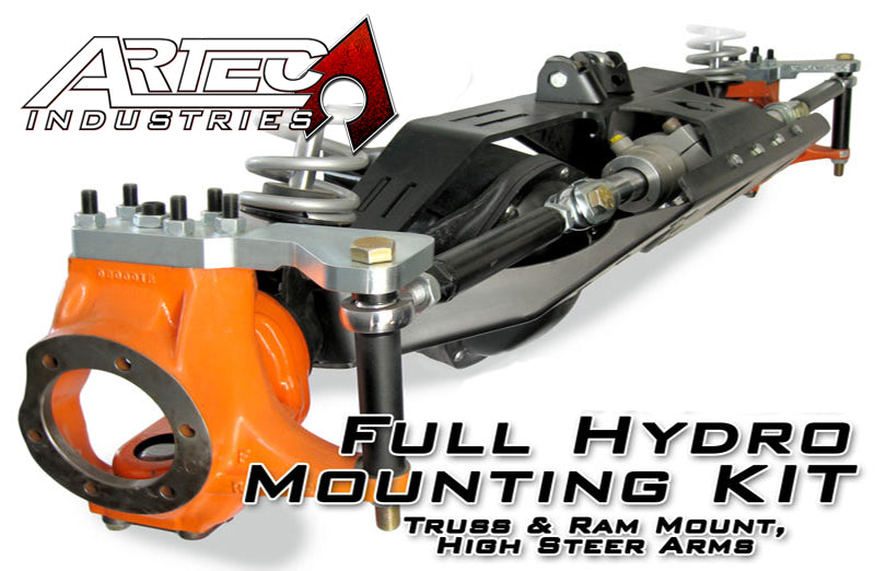 Artec 1987-1997 Ford F-350  Dana 60 Full Hydro Mounting KIT:  85- 91.5 Ford - Ultimate Arms for Reid knuckles TR6114
