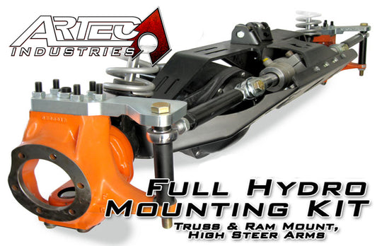 Artec 1987-1997 Ford F-350  Dana 60 Full Hydro Mounting KIT:  85- 91.5 Ford - Ultimate Arms for Reid knuckles TR6114