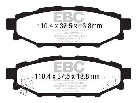 EBC ULTIMAX 2 OE STYLE PADS
