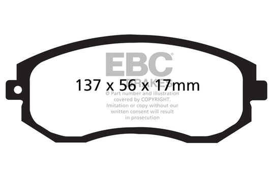EBC ULTIMAX 2 OE STYLE PADS
