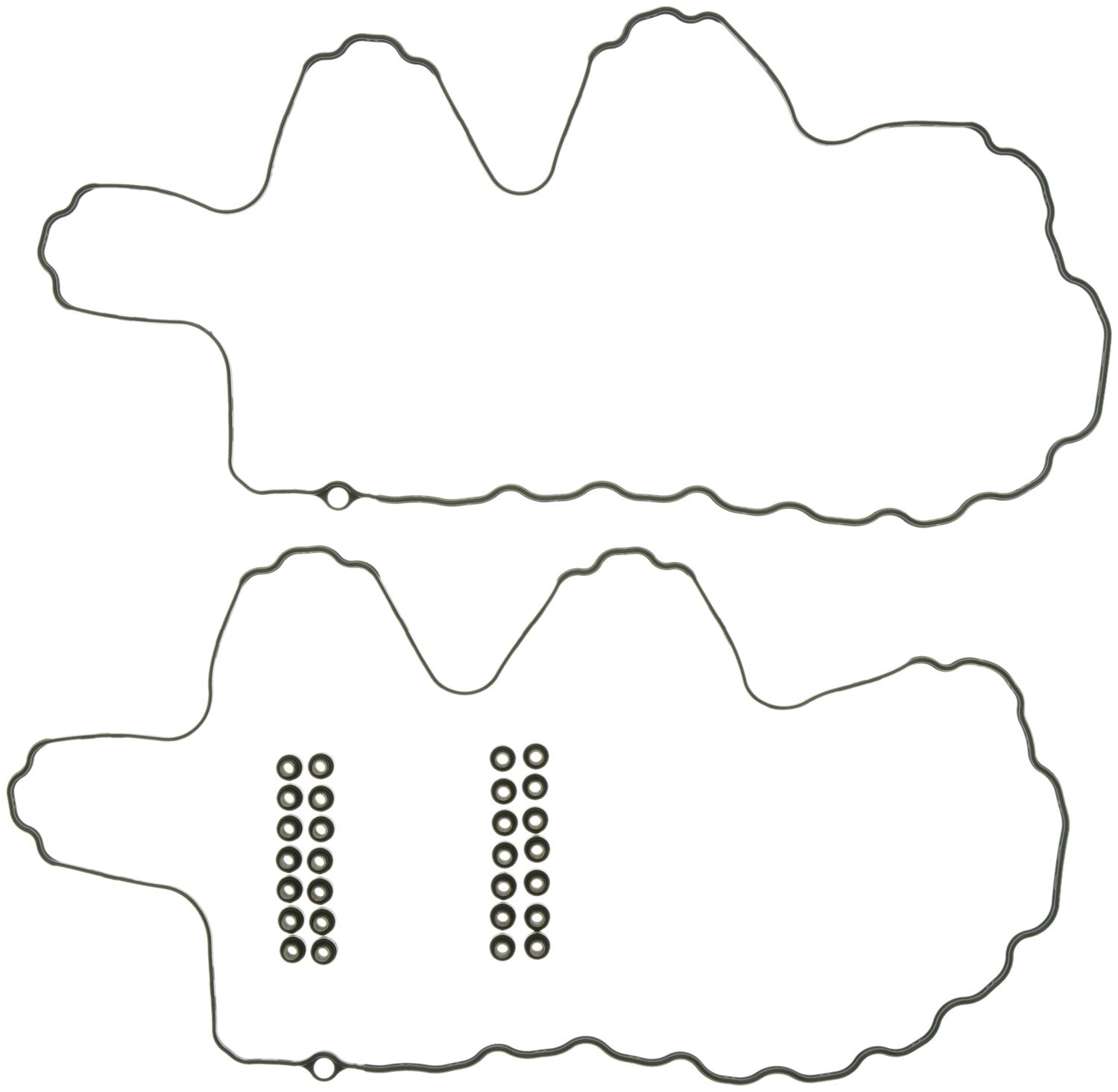 ~(1.3 lbs. 24X8X1)~ Valve Cover Set General Motors Truck 2004-2009 6.6L Duramax Diesel VIN 2 6 D All Models