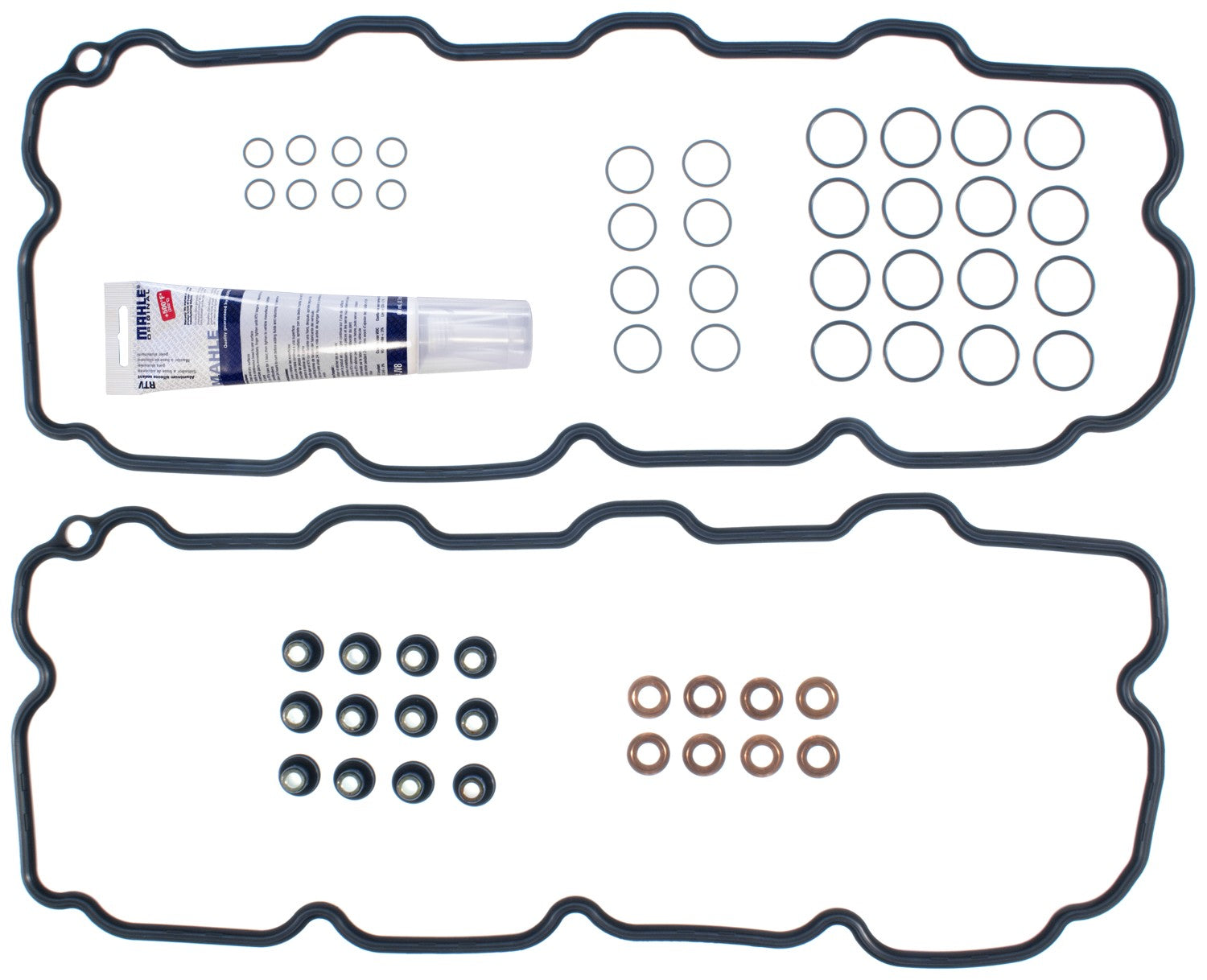 ~(1.7 lbs. 24X8X1)~ Valve Cover Set General Motors 6.6L Duramax 2001-2004 VIN 1 Complete Set for the