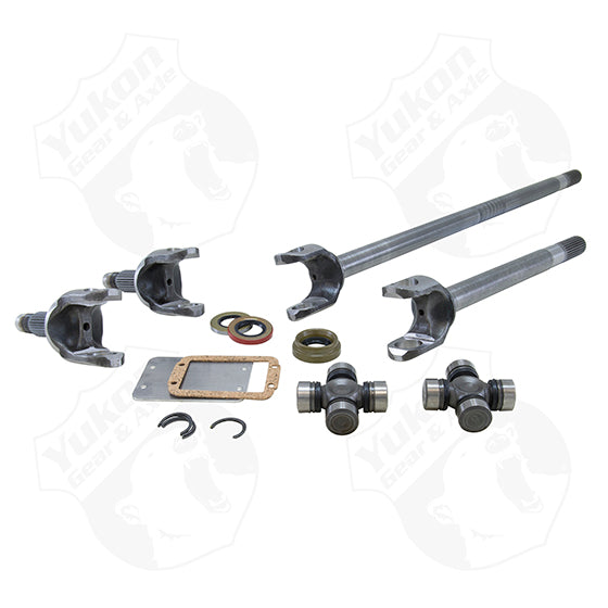 Yukon Chromoly Front Axle Kit  Dana 30  Both Sides  27 Spline  1310 U-Joints