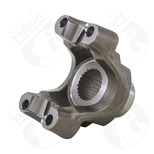 Yukon replacement yoke for Dana 44 TJ Rubicon  1330 strap style  3.750 tall yoke  1.552 hub diameter  Strap style yoke - Strap kit YY STR-004 sold separately Verify yoke height  Jeep TJ Non-Rubicon models use a shorter yoke in 1310 or 1330.